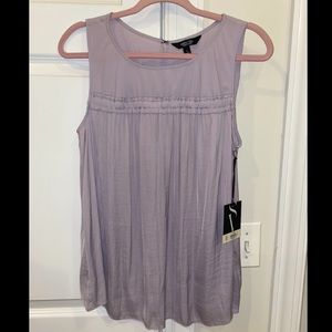 Simply Vera Vera Wang Mixed Up Tank Size Small Iris Frost
